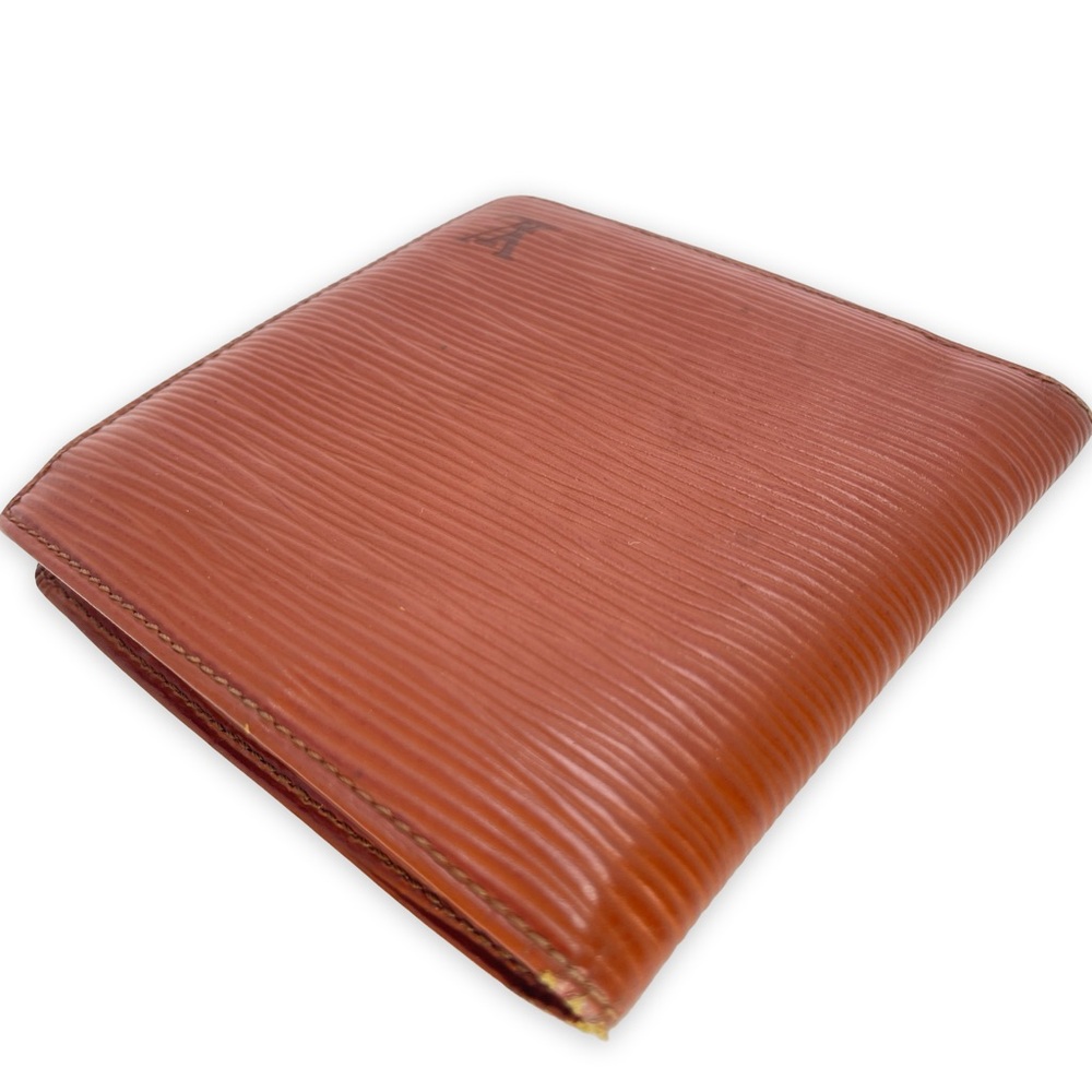 LOUIS VUITTON LV Burnt Sienna Epi Bifold Wallet - Picture 12 of 14